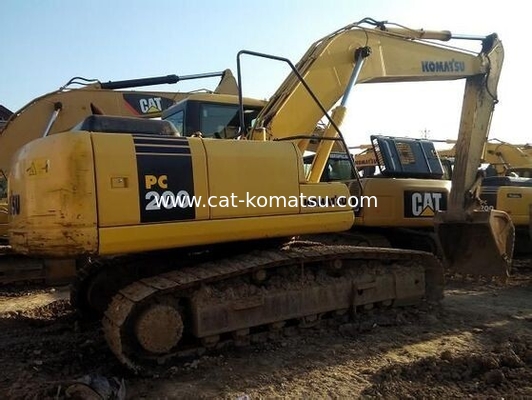 Used KOMATSU PC200-7 Crawler Excavator Original Japan