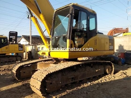 Used KOMATSU PC200-7 Crawler Excavator Original Japan