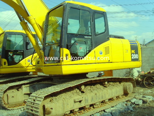 Used 2010Year KOMATSU PC200-7 Tracked Excavator Low price for sale