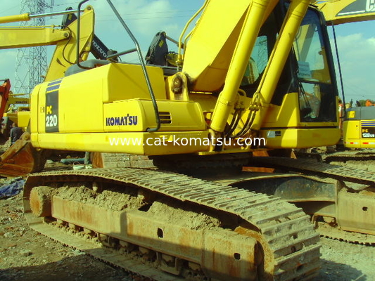 Used KOMATSU PC220-7 Excavator Original Japanese