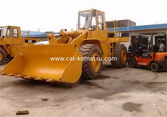 Original Japanese Used CAT 966E Wheel Loader New PAINT