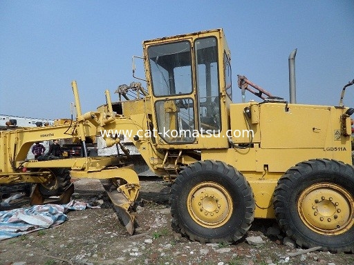 Used KOMATSU Grader Used KOMATSU GD511A Motor Grader