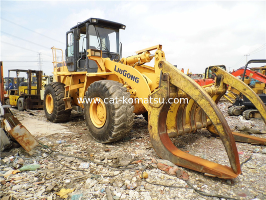 Used Liugong CLG 856 Wheel Loader Cummins Engine With Fork Blade