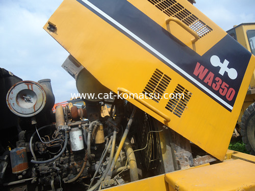 Used KOMATSU WA350 Wheel Loader Japanese