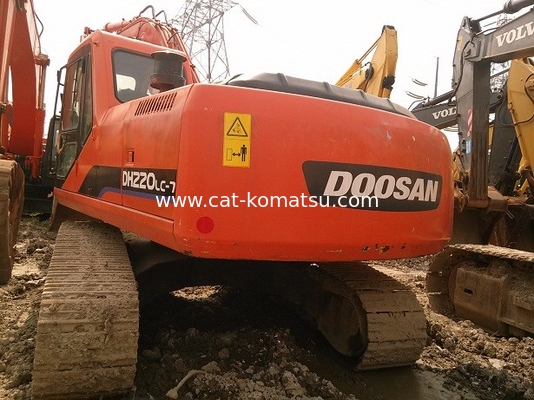 Used DOOSAN DH220LC-7 Excavator FOR SALE Low price