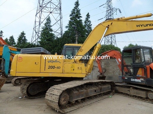 Used HYUNDAI 200-5D Excavator