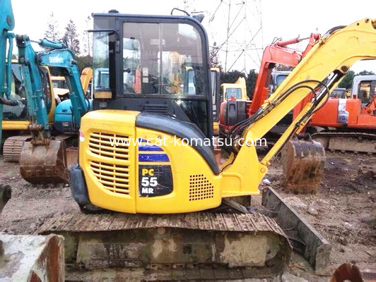 Used Japan Mini Excavator /Used KOMATSU PC55MR Excavator