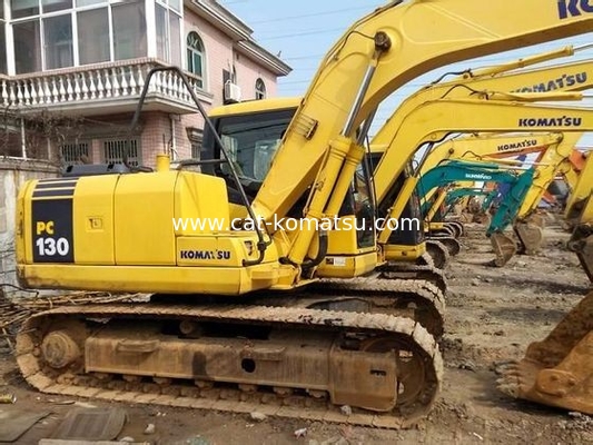 Used KOMATSU PC130-7 Excavator Original From Japan 13Ton Digger