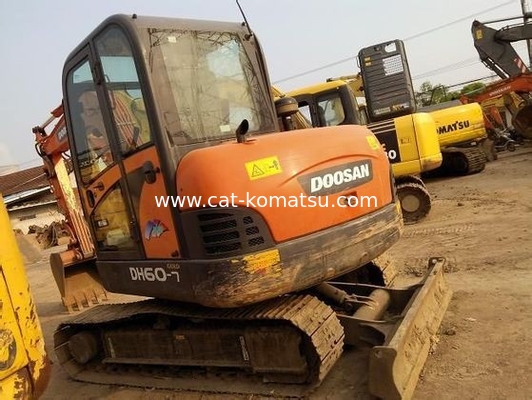 Used Mini Excavator Used Doosan DH60-7 Small Excavator