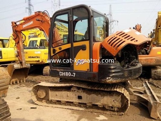 Used 8Ton Excavator Used Doosan DH80-7 Small Excavator