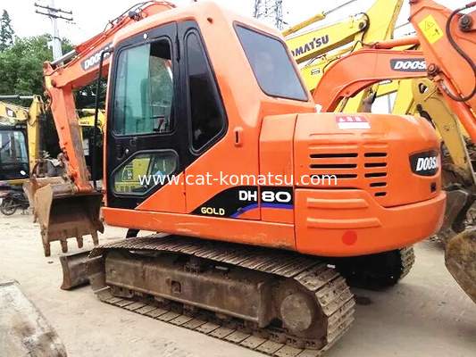 Used Second-hand Doosan DH80-7 Mini Excavator
