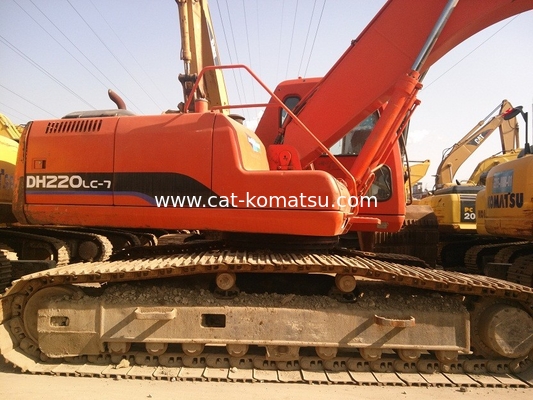 USED DOOSAN DH220LC-7 Excavator With Jack hammer