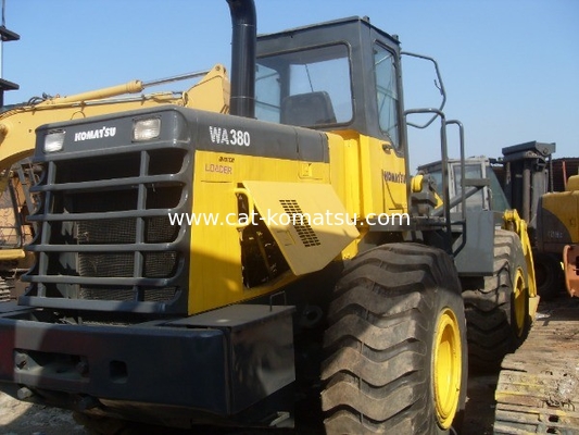 Used KOMATSU WA380 Wheel Loader With Fork
