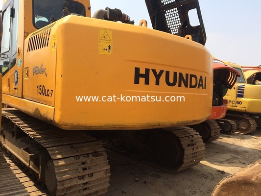 Used Hydraulic Excavator Hyundai R150LC-7 /Used Hyundai Tracked Excavator