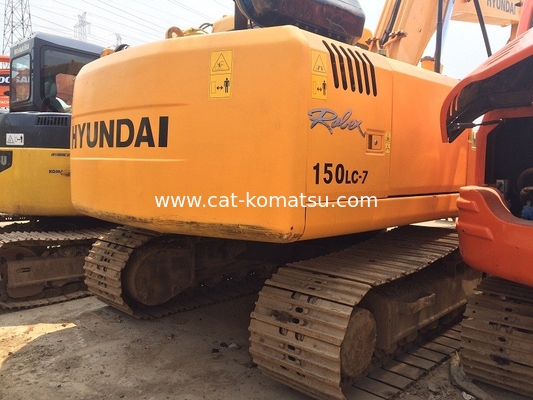 Used Hydraulic Excavator Hyundai R150LC-7 /Used Hyundai Tracked Excavator
