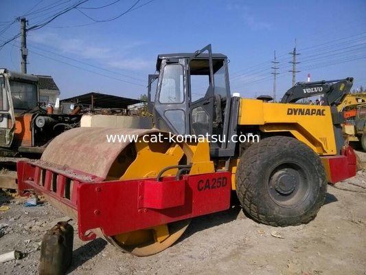 Used DYNAPAC CA25D Road Compactor /Second-hand Dynapac Double Drum Vibratory Roller