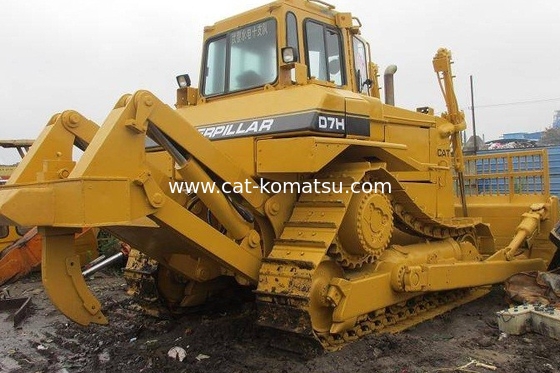 Used CAT D7H Crawler Bulldozer With Ripper / Caterpillar D6D D6G D7G D8K Bulldozer