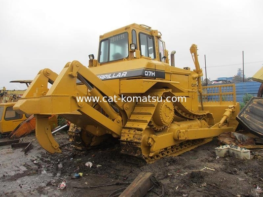 Used CAT D7H Crawler Bulldozer With Ripper / Caterpillar D6D D6G D7G D8K Bulldozer