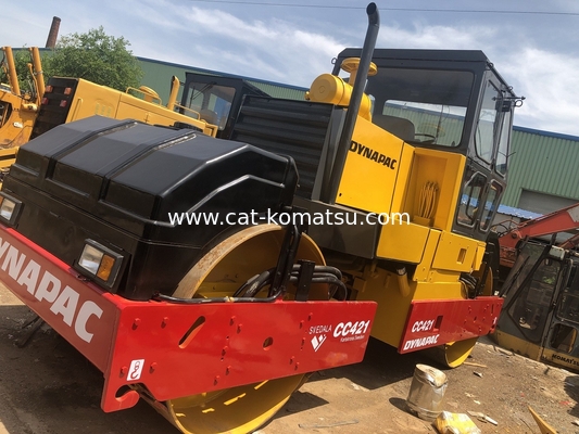 Used DYNAPAC CC421 Double Drum Road Roller Compactor