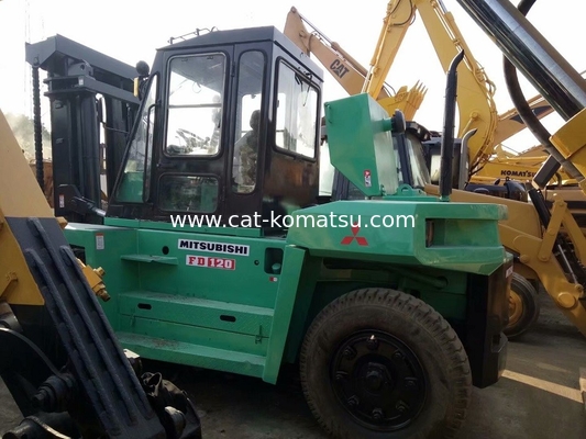 USED MITSUBISHI FD120 12Ton Forklift Original Japanese