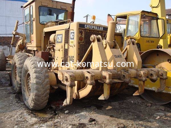 Used CAT Caterpillar 14G Motor Grader Old Type