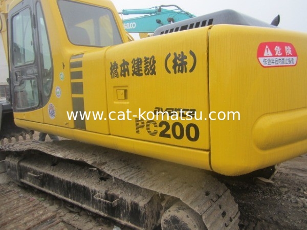 Used KOMATSU PC200-6 Digger Excavator Original JAPAN