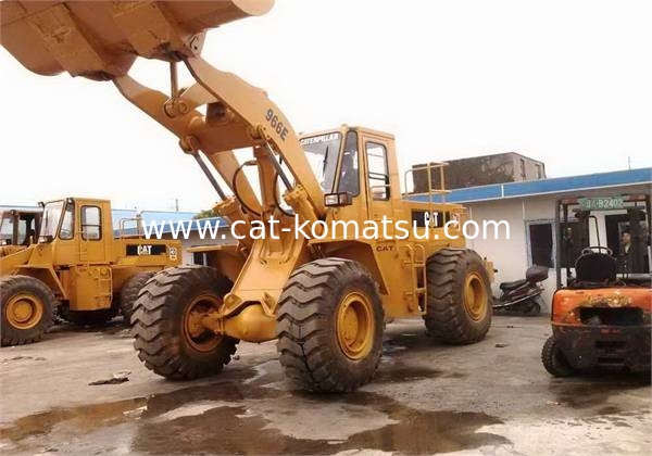 Original Japanese Used CAT 966E Wheel Loader New PAINT