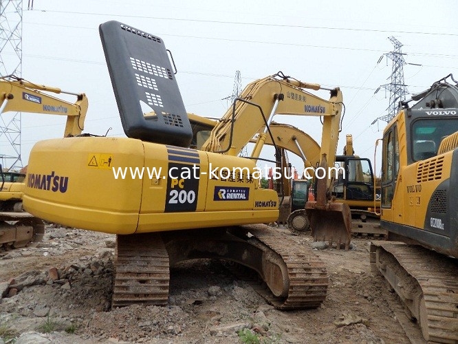 Used KOMATSU PC200-7 Excavator Digger Original Made in Japan PC220-7