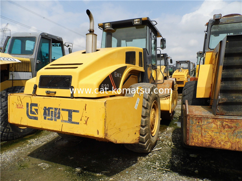 Used Liugong 622 22Ton Road Roller Vibratory Single Drum Compactor