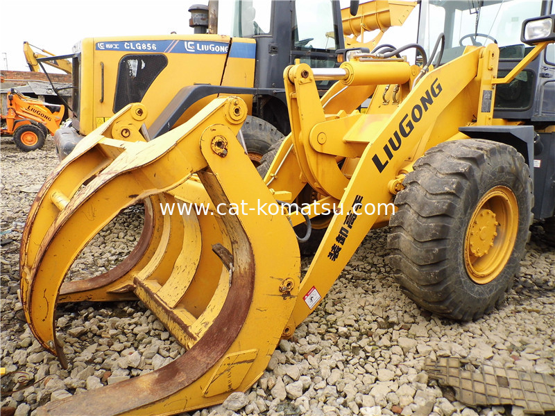 Used Liugong CLG 836 Wheel Loader With Fork Blade Good Condition