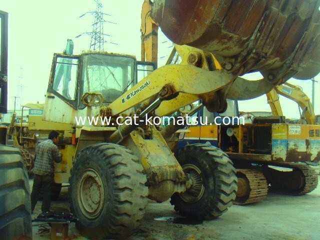 Used Japanese Brand Kawasaki 85Z Wheel Loader Low price