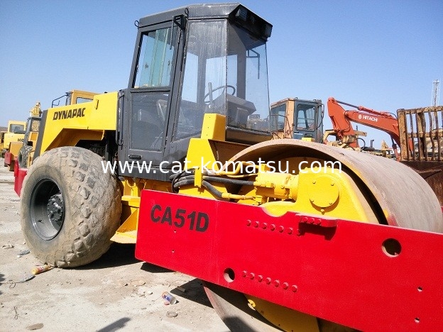 Used Vibratory Compactor DYNAPAC CA51D Roller 2012Year