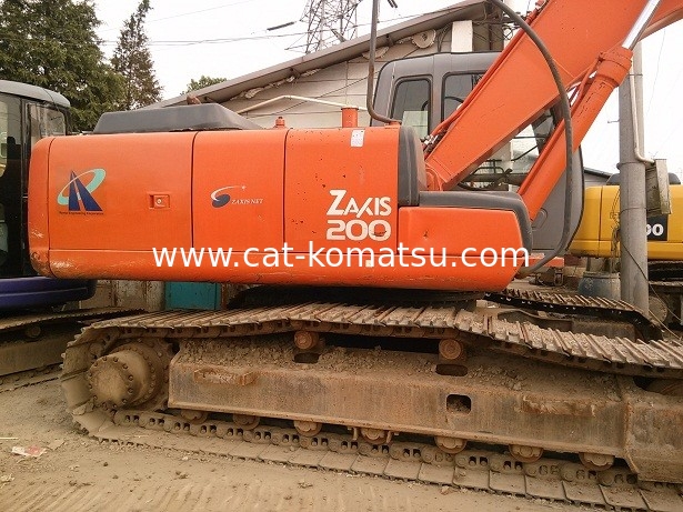 Used HITACHI Excavator Used HITACHI ZX200 Excavator