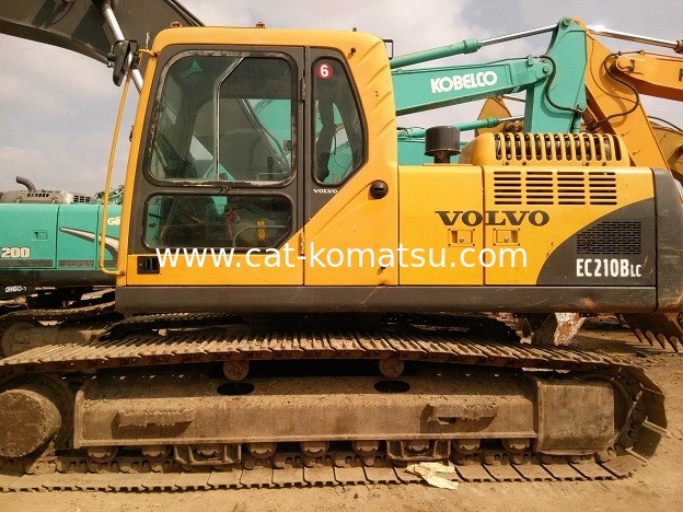 Used VOLVO EC210 Excavator Original Made in South Korea