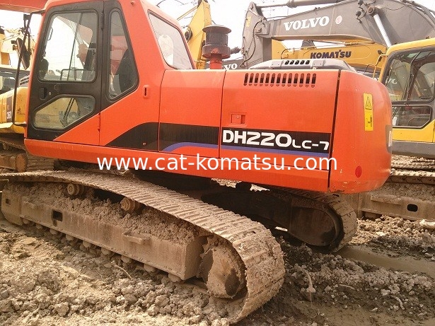 Used DOOSAN DH220LC-7 Excavator FOR SALE Low price