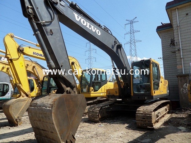 Used VOLVO EC210 Excavator Made in South Korea