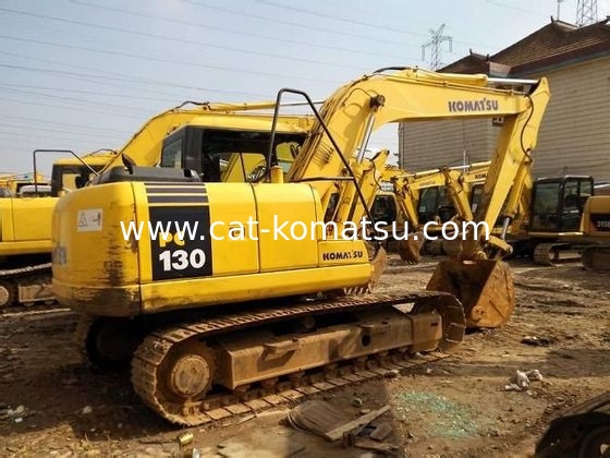 Used KOMATSU PC130-7 Excavator Original From Japan 13Ton Digger
