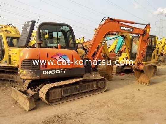 Used Mini Excavator Used Doosan DH60-7 Small Excavator