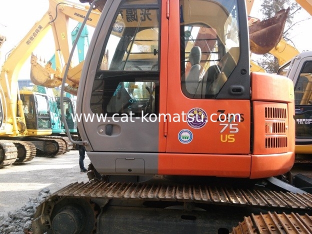 USED HITACHI ZX75US Excavator FOR SALE Original