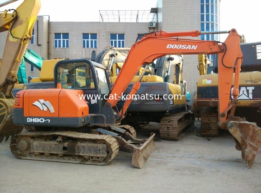 USED Mini Excavator Doosan DH80-7 Digger FOR SALE