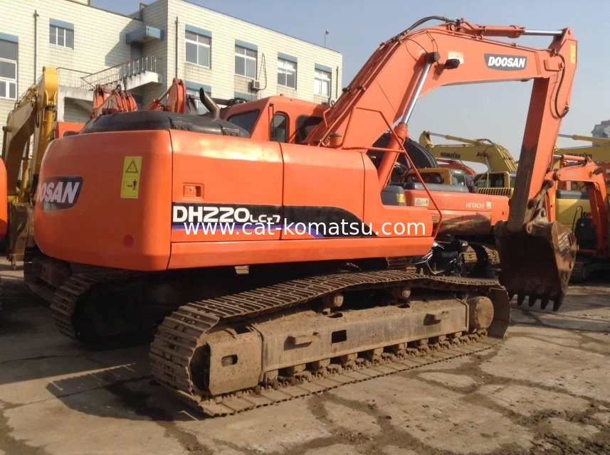 USED DOOSAN DH220LC-7 Crawler Excavator
