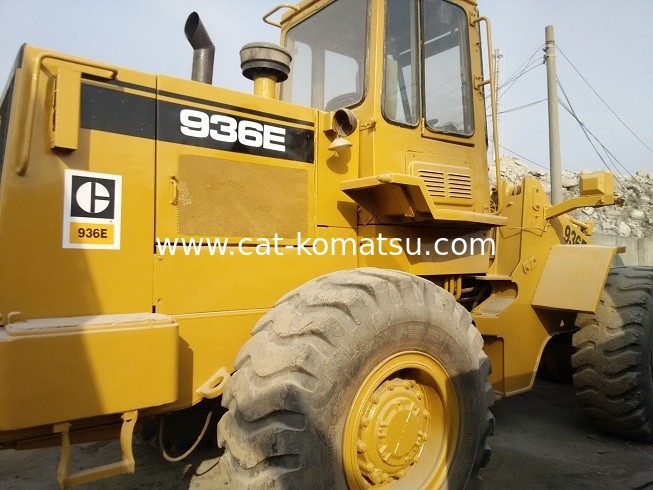 Used CAT 936E Wheel Loader /Caterpillar Front End Loader 936E With Fork Blade
