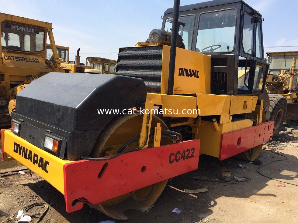 Used DYNAPAC CC422 Road Compactor /Second-hand Dynapac Double Drum Vibratory Roller
