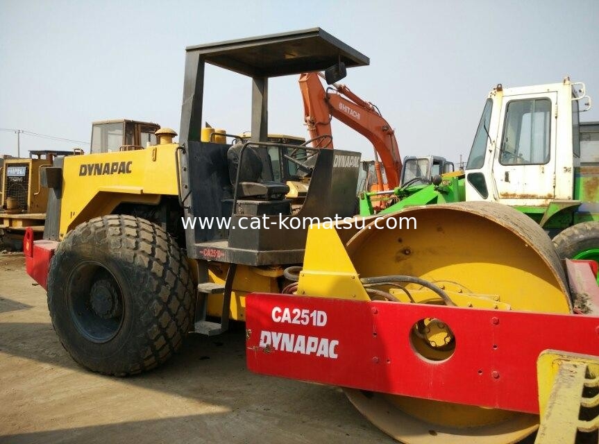 Used DYNAPAC CA251D Road Compactor /Second-hand Dynapac Double Drum Vibratory Roller
