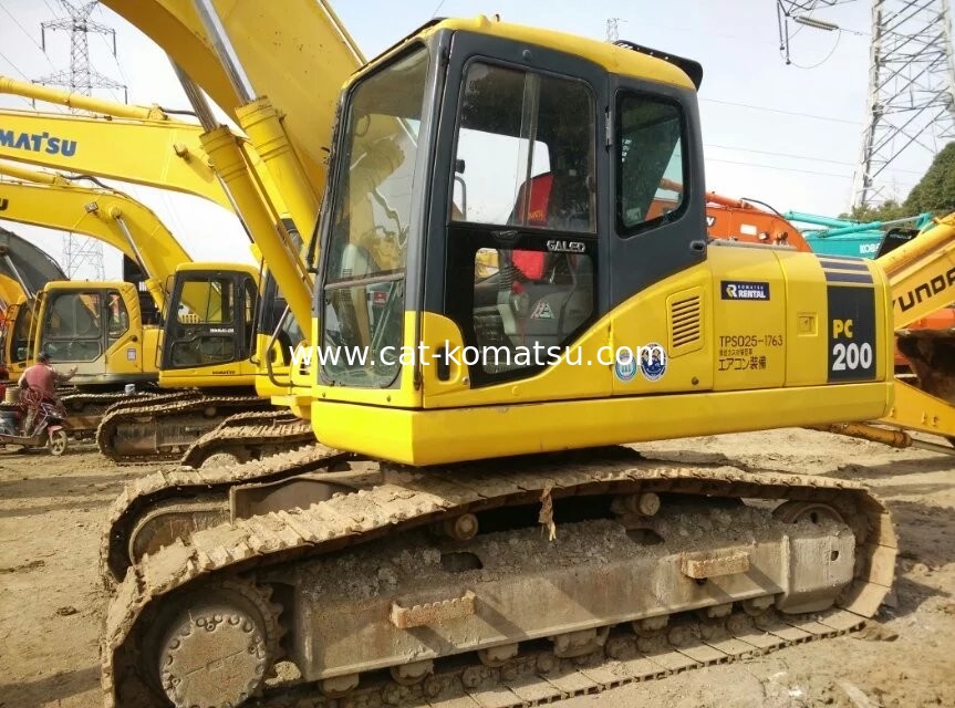 Used KOMATSU PC200-7 Crawler Excavator /KOMATSU PC200-7 PC220-7 Excavator