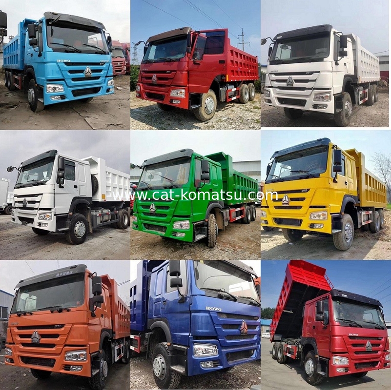 Used HOWO SINOTRUK 371 375 335 Dump Truck